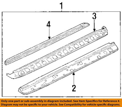 GM OEM 02-04 Avalanche 1500 Exterior Trim-Step Cover 15751762
