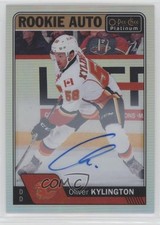 2016-17 O-Pee-Chee Platinum Rookie Rainbow Oliver Kylington #R-OK Auto 0t89