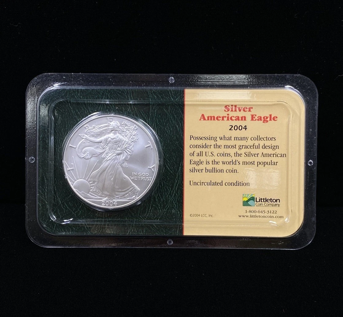 American Eagle Uncertified 2004 Silver Bullion Coins for sale | eBay