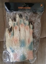 Costume Latex  Zombie Gloves