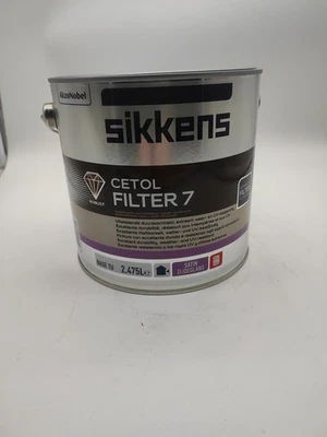 Sikkens Cetol Filtre 7 Base TU, 2,475L Soie Brillante, Lasure Extérieure Transparente - Photo 1/3