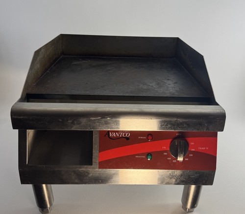 Electric Avantco EG16N 16" Commercial Countertop Griddle Stove Cooktop 1800 W