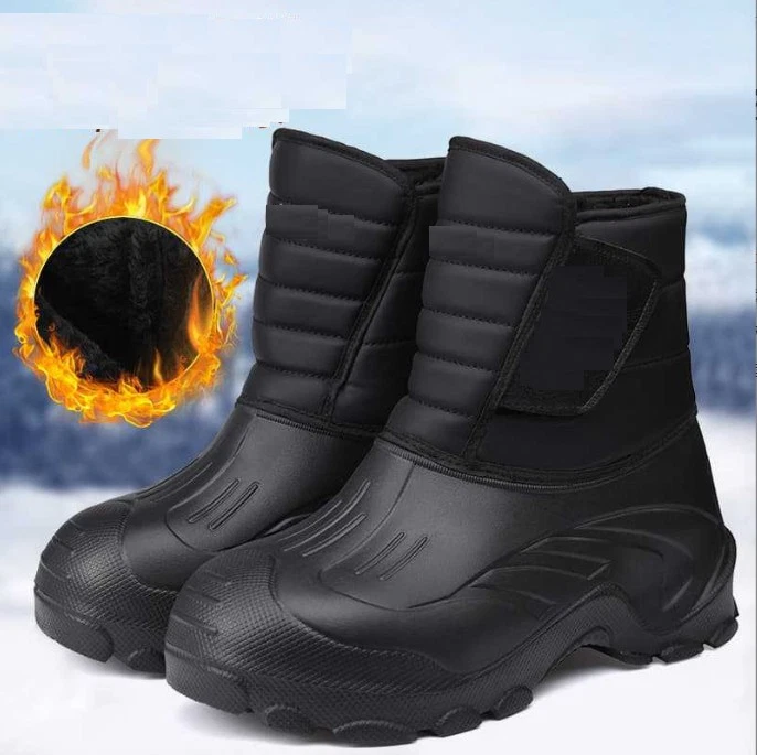 Winter Men's Fishing Boots Waterproof Rain Shoes Warm Fleece lined Snow Boot EVA
Opens in a new wind