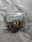 NWT Fashion Jewelry Set Of 5 Pairs Of Various Styles Gold Tone Hoop Earrings. — photo 1