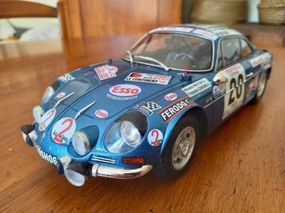 Alpine Renault A110 échelle 1/12 Base Otto Models Tour de Corse 1975 - Photo 1/4