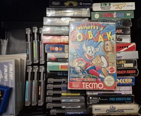 Mighty Bomb Jack Nintendo NES PAL A CIB