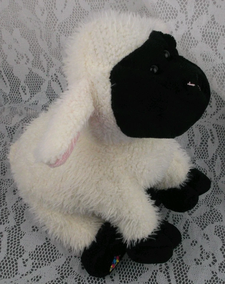 Ganz Webkinz Lamb Plush Sheep White Black Farm No Game Code 10" Stuffed Plushie  - Image 4 of 4