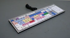 Logickeyboard Avid Media Composer Slim Line PC Keyboard | Shortcut Cover  1E