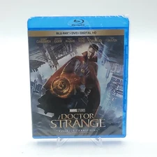 Doctor Strange (Blu-ray + DVD + Digital Copy, 2016, 2-Disc Set) new factory seal