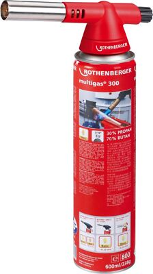 Lötlampe ROFIRE 4 Multigas 300 Rothenberger