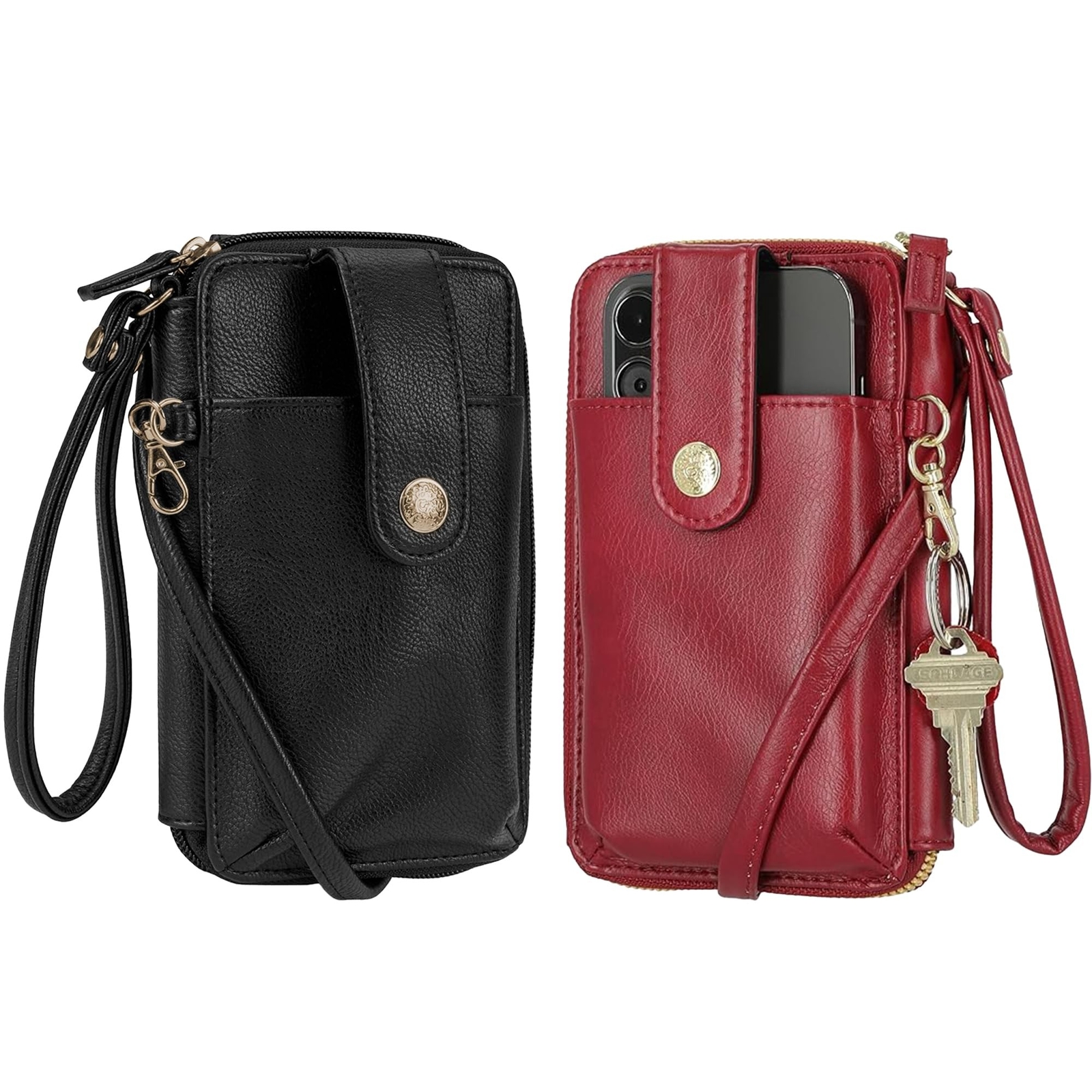 Mundi Jacqui RFID Blocking Crossbody Wallet Bag for Women, Compact Travel-Siz...