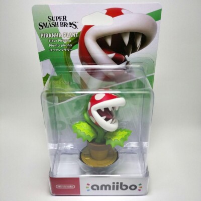 Piranha Plant Amiibo Figure Super Smash Nintendo Store New