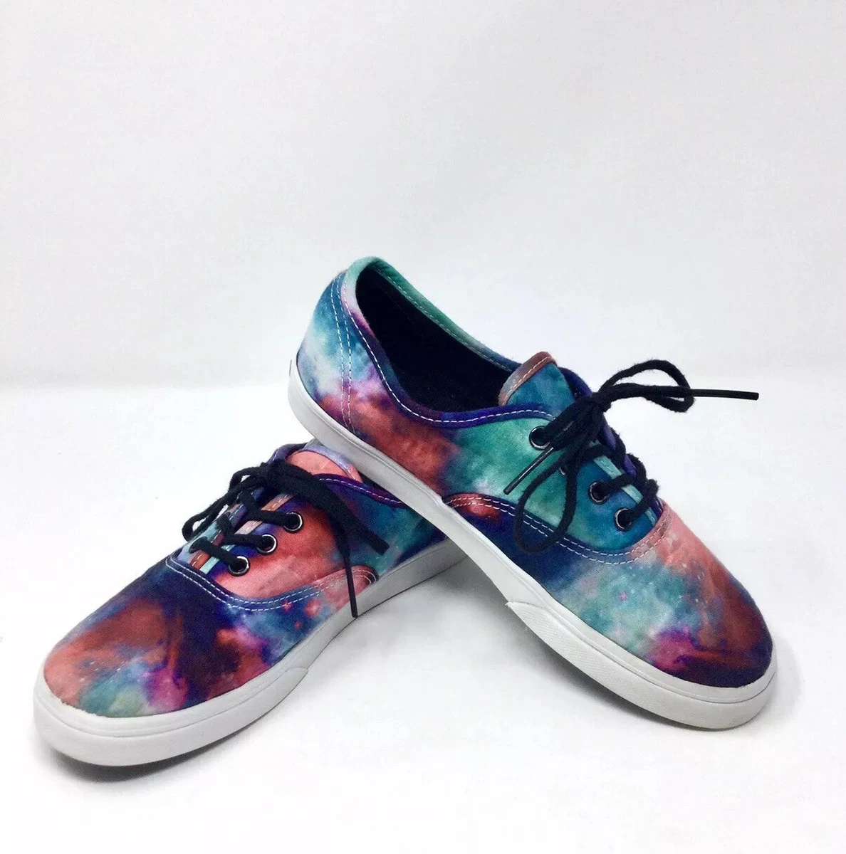 Vans Kids Galaxy Cosmic Universe Canvas Shoes Size 3