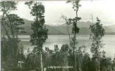 Hokitika New Zealand  Lake Kanieri  RPPC