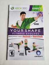 Your Shape Fitness Evolved Microsoft Xbox 360 Kinect Loose Disc Videogame