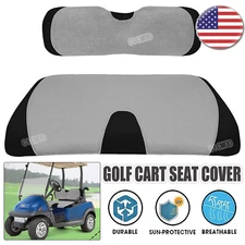 Golf Cart Seat Covers Set Protector for EZGO TXT RXV & Club Car DS & Yamaha Cart