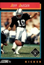 1992 Score #386 Jeff Jaeger - NM