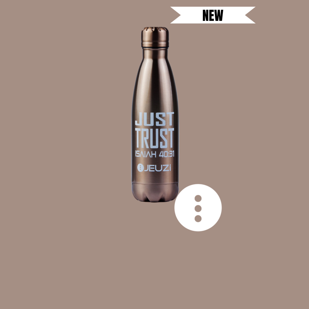 17oz Insulated Stainless Steel Bpa Free, Just Trust Rose- Jeuzi