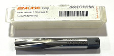 EMUGE HSSE 1/4" NPT/NPTF/Rc Taper Reamer 6 Flute HA Shank