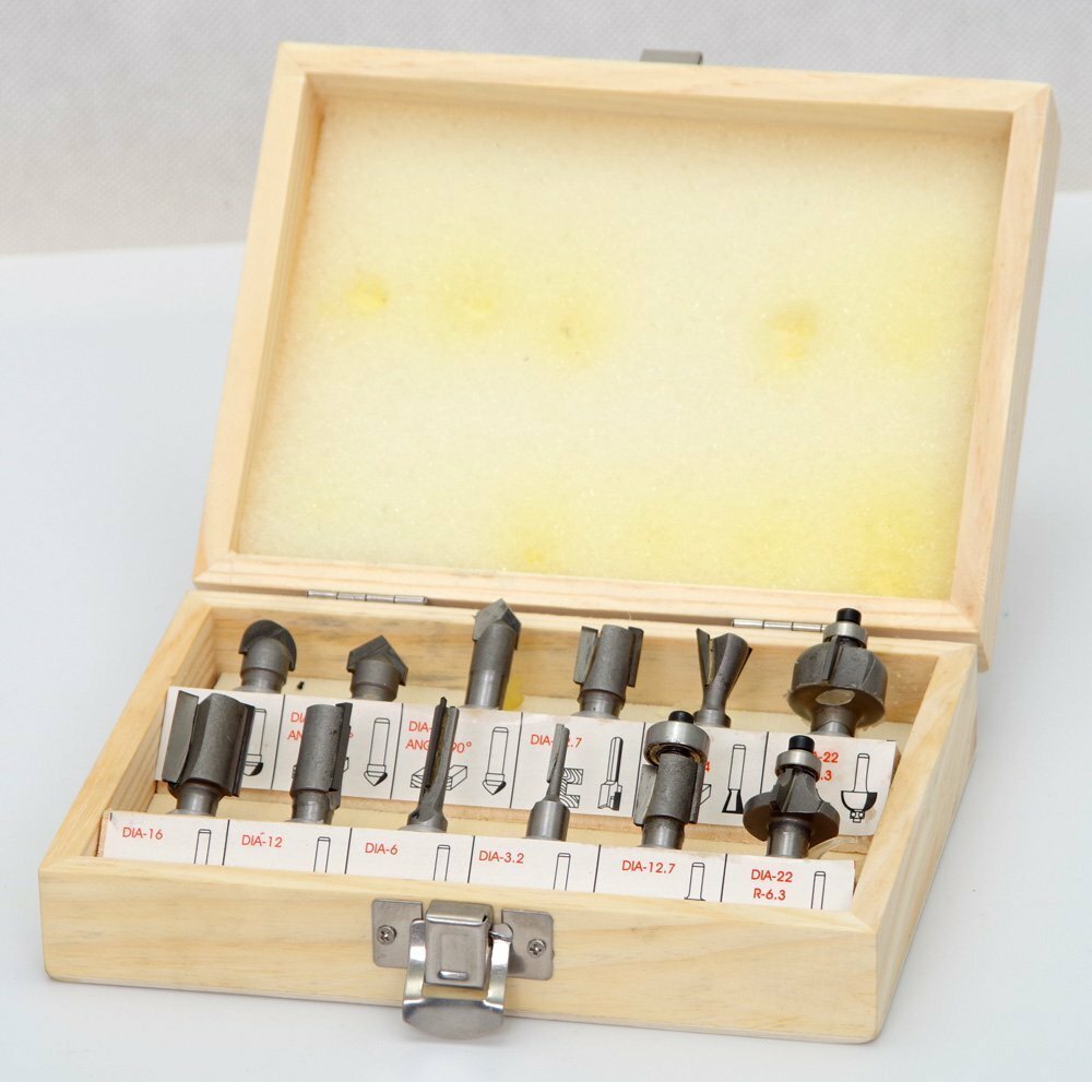 Outils électriques Einhell 4350199 12 Fraises pour défonceuse