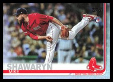 2019 Topps Update Mike Shawaryn #US231 Rainbow Foil Rookie Boston Red Sox