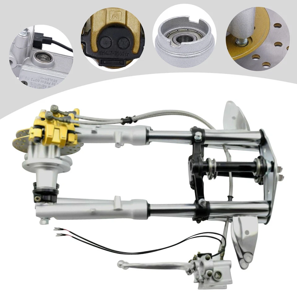 Z50 Front Forks Shock Absorber w/ Disc Brake Assembly Fits Honda Z50 Monkey Bike - Image 4 of 4