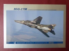2002 DOCUMENT PUB STRAIGHT TO RUSSIAN AIRCRAFT MIG-27M FIGHTER BOMBER