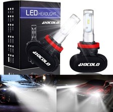 Kit De Conversion De Phare LED H11 50W 8000 Lumen 12 LED Seoul 9-32V 6500K