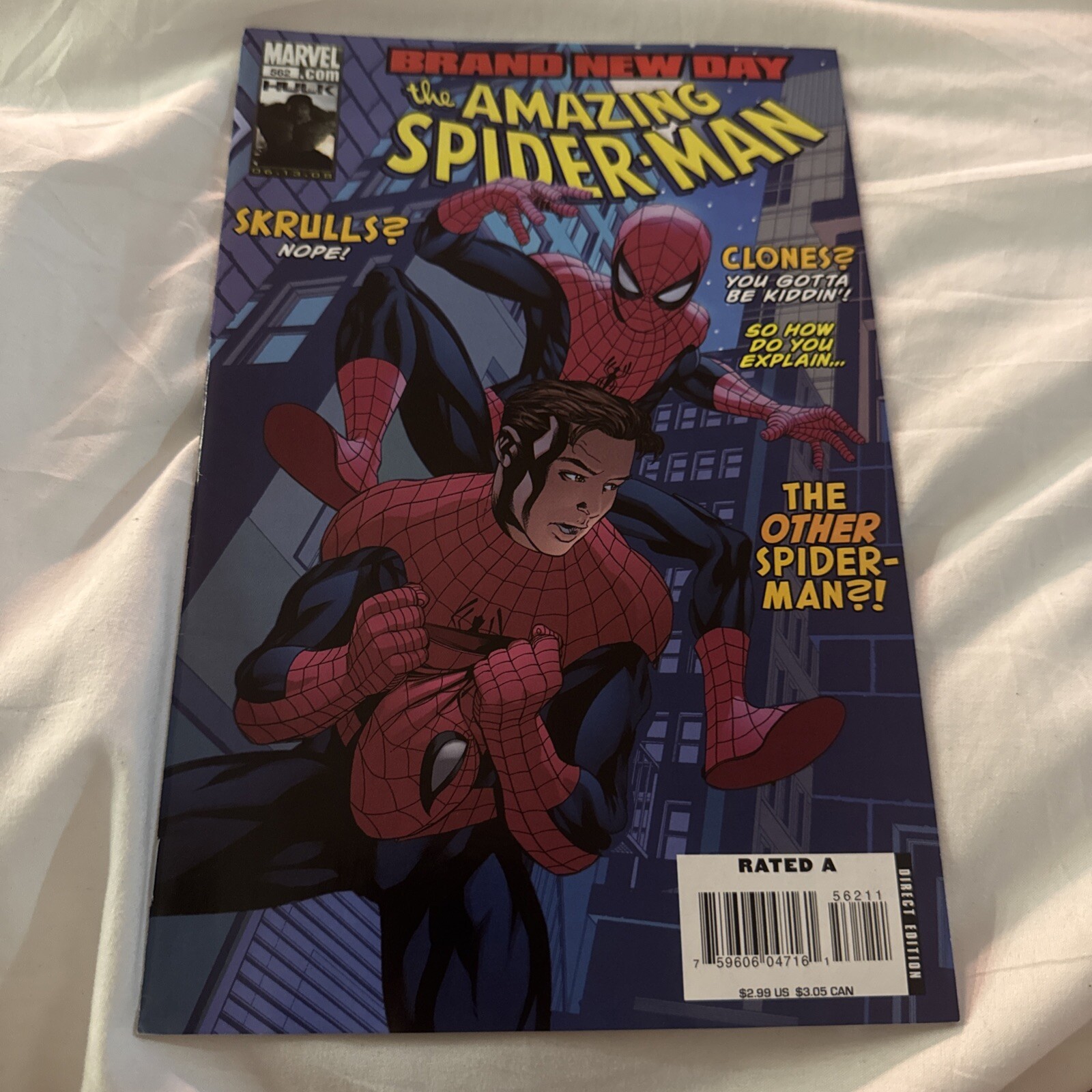 Amazing Spider-Man #562 Marvel Comics August 2008 Issue