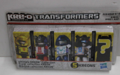 Hasbro KRE-O Rare Transformers Ultimate Super Collection Kreon 5 Minifigures