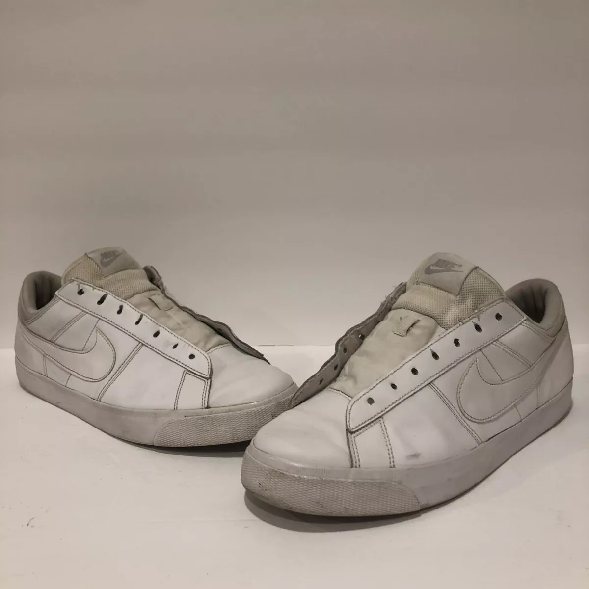 Nike Match Supreme Leather White Gum 631656-110 Size 13 No Laces