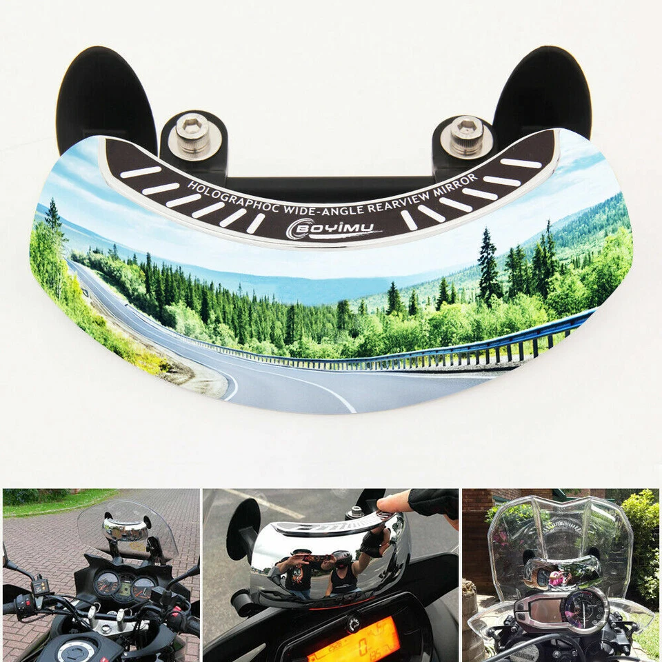 Широкоугольное модифицированное антибликовое зеркало для Ducati Monster 696 796 M1100 M1100S - Изображение 4 из 4