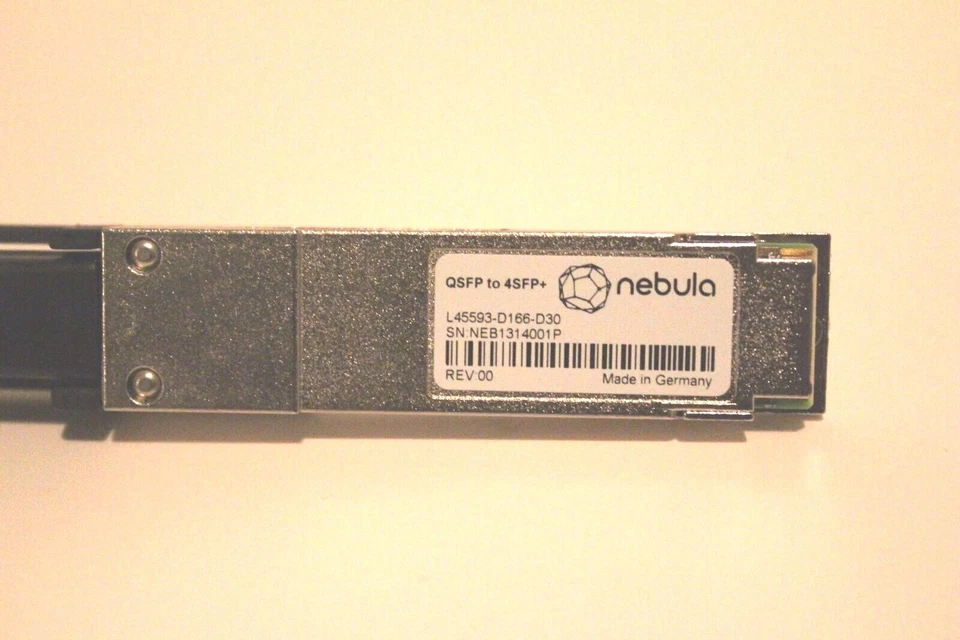Cisco Compatible 40 Gigabit QSFP+ Passive Attach Breakout Cable QSFP-4SFP10G-C - Image 4 of 4