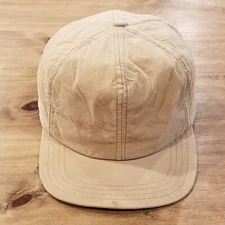 Vintage Trapper Chore Work Hat Cap Size M Brown Ear Flaps Lined Insulated