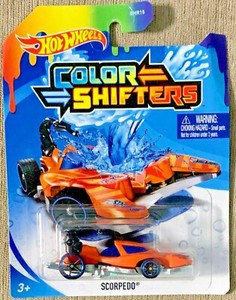 hot wheels color shifters scorpedo