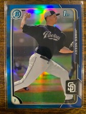 2015 Bowman Chrome Prospects Blue Refractors #BCP60 James Needy 136/150