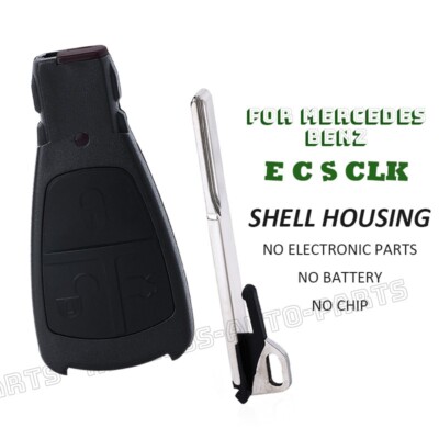 for Mercedes-Benz E C S CLK Keyless Smart Remote Key Shell Case Fob