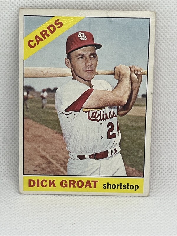 1966 Topps - Trade noted on Back bottom #103 Dick Groat