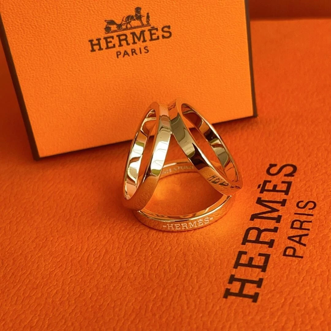 Hermes trio scarf ring deals