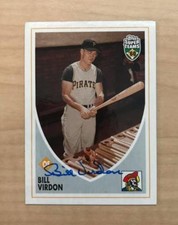 BILL VIRDON PITTSBURGH PIRATES SIGNED AUTOGRAPHED 2002 TOPPS CARD #49 W/COA