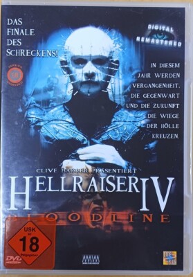 Hellraiser IV Bloodline DVD gebraucht