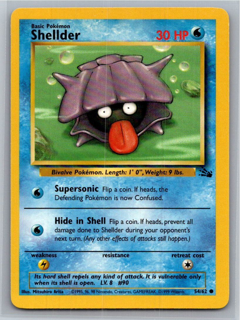 1999 Pokemon Fossil Unlimited LP-NM - You Choose!