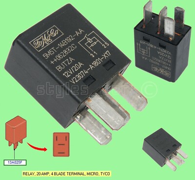 V23074-A1801-X106 12V DH22-14B192-AA DH22-14B192-BA V23074-A1001-X107 Relais Automobile(V23074-A1001-X107