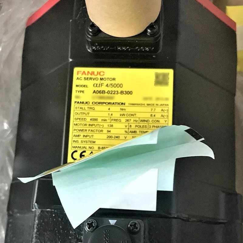 NEW ORIGINAL FANUC A06B-0223-B300 SERVO MOTOR A06B0223B300 EXPEDITED SHIP - Image 2 of 3