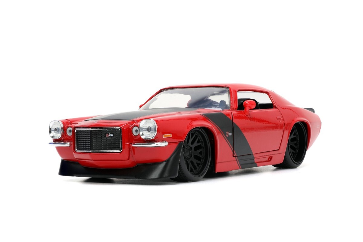 JADA BIGTIME BTM 1971 CHEVY CAMARO RED 1:24 DIECAST MODEL NEW IN