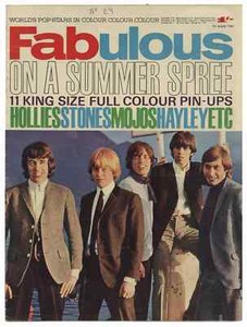 Fabulous Magazine 1 August 1964 Beatles Hollies Swinging Blue Jeans Rolling