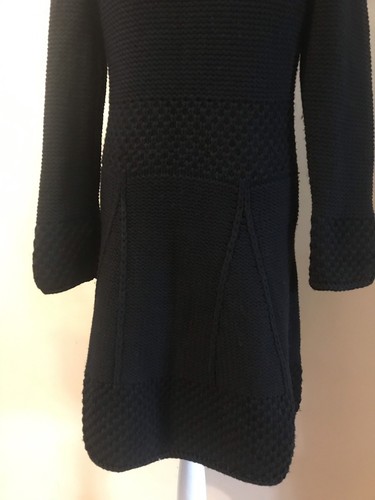 Strenesse Gabriele Strehle Long Knit Cardigan Sweater/ Coat /Jacket-Italy-6/38 - Picture 7 of 11