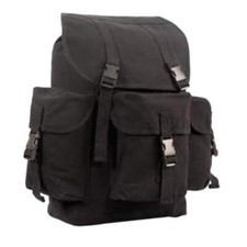 Rothco Canvas Outfitter Backpack Black 9202