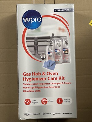 ORIGINAL WPRO EXTRA HYGIENE GASKOCHFELD & BACKOFEN HYGIENISIERER PFLEGESET - Schneller Versand