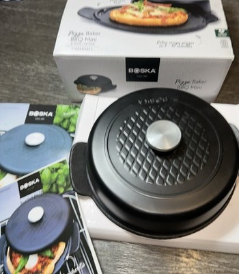 Boska Holland Cast Iron 7.5'' Pizza Baker BBQ Mini Oven Grill 320502 NEW Open box